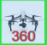 7. Video standard drone 360